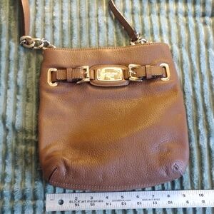 Brown Leather Crossbody Bag